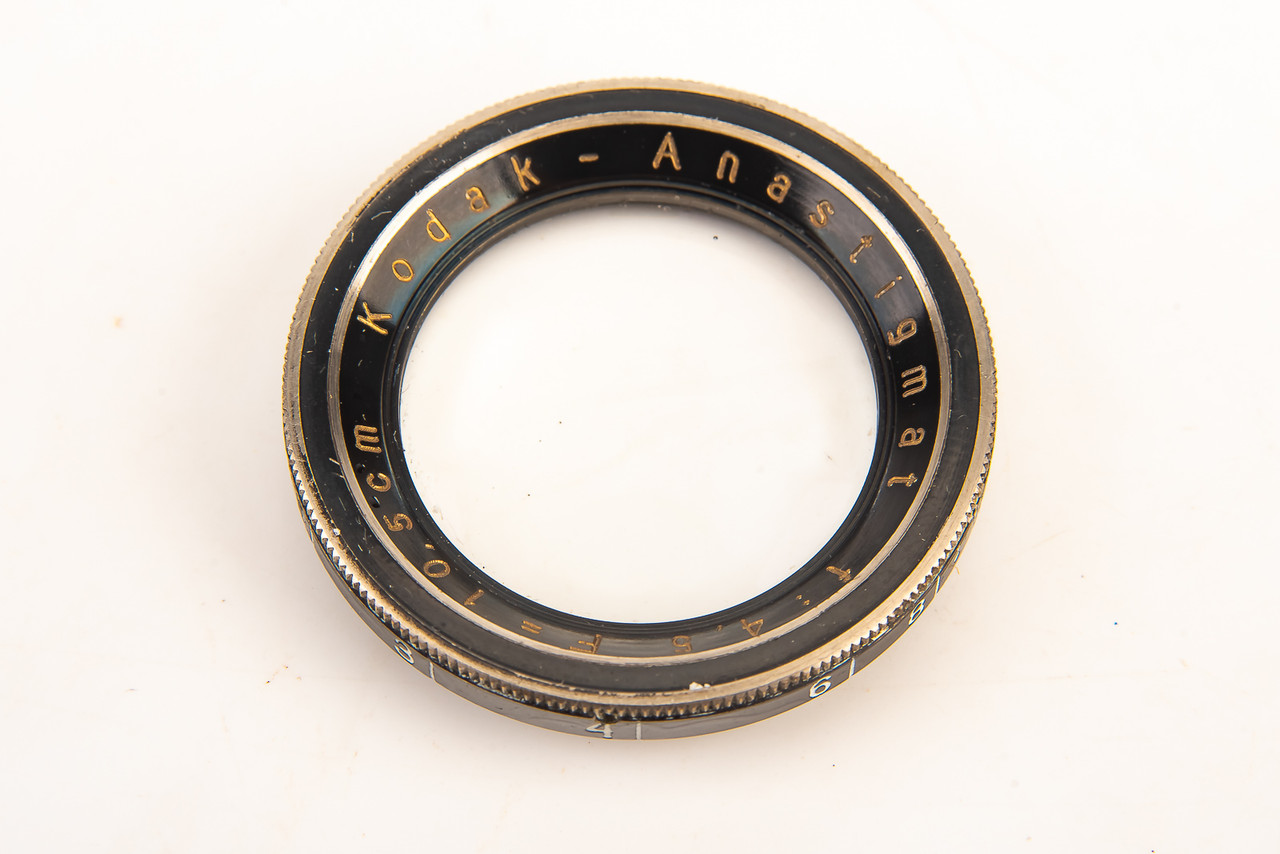 Kodak Anastigmat 10.5cm f/4.5 Lens Front Element Grouping V17
