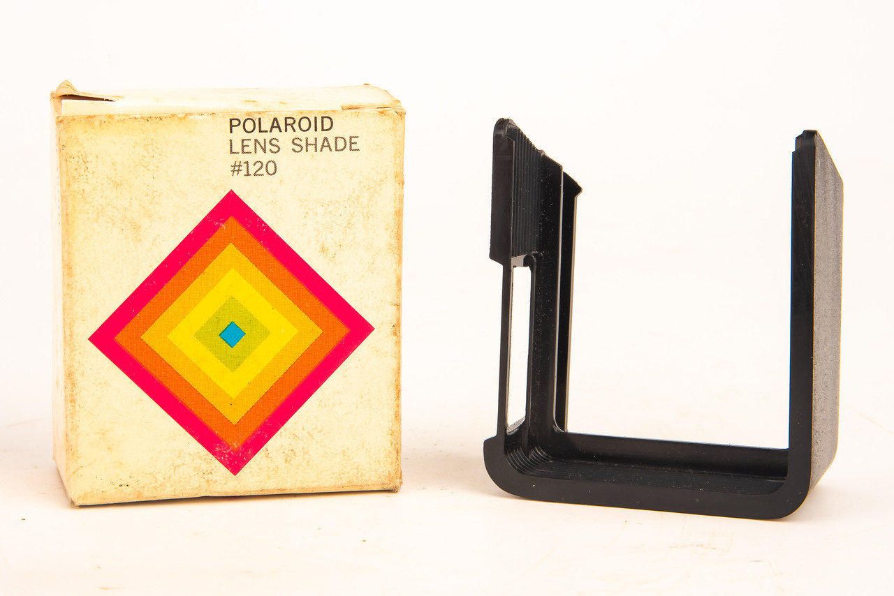 Polaroid #120 Lens Shade Hood for SX-70 Series Cameras MINT in Box
