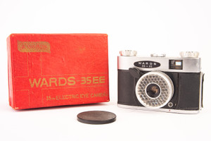 Wards-35 EE 35mm Point and Shoot Viewfinder Camera in Orignal Box V17