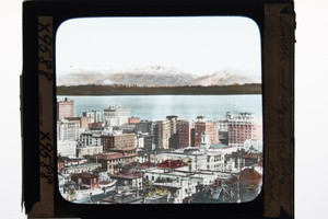 Antique Magic Lantern Slide Washington E11