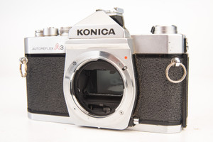 Konica Autoreflex A3 35mm SLR Film Camera Body As-Is for Parts or Repair V25