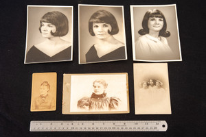 Portraits of Ladies Vintage Black & White Photo Lot Photograph Collection V26