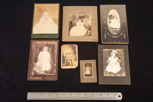 Portraits of Babies Vintage Black & White Photo Lot Photograph Collection V20