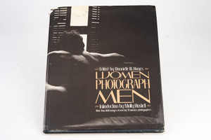 Women Photograph Men Hardcover Book 1977 Molly Haskell Intro Men Nudes Gay Inter