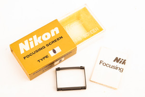 Nikon F F2 Focusing Screen Type J Matte/Fresnel w Microprism in Box Vintage V29