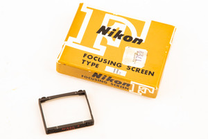 Nikon F Focusing Screen Type A Matte/Fresnel 12mm Split-Image in Box Vintage V23