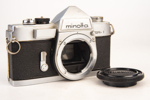 Minolta SR-1 35mm SLR Film Camera Body SR MD MC Mount Vintage V25