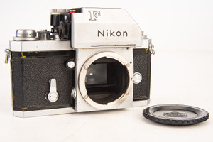 Nikon F Phomtomic FTn 35mm SLR Film Camera Body Battery TESTED V18