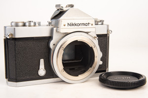 Nikon Nikkormat FTN 35mm SLR Film Camera Body F Mount Vintage Tested V253