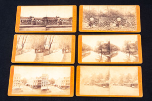 American Views 3D Stereo Picture Slide Excelsior Series Philadelphia V18