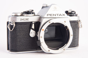 Pentax ME 35mm SLR Film Camera Body with Fresh Batteries K Mount V14