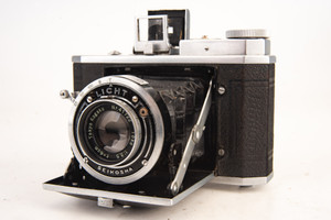 Tokyo Kogaku Topcon Minion II 127 Film Camera w Toko 6cm f/3.5 Lens Vintage V22