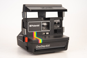 Polaroid 600 OneStep Instant Film Camera Modified Vintage TESTED NEAR MINT V25