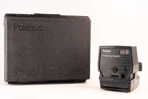 Polaroid Photo Magic System 600 Instant Film Camera in Case TESTED Vintage V26