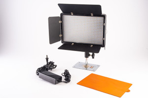 LS Photography 10 1/4 x 7'' Photo Video Studio LED Panel with Filters V14