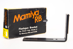 Mamiya Flashgun Bracket for Pistol Grip Model II RB and C330 Cameras MINT V20