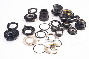 Mamiya Medium Format TLR Camera Assorted Lens Pieces for Parts or Repair V11