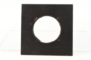 Antique Wooden Lens Board 4'' x 4'' for 54mm Large Format Lens (V4314)