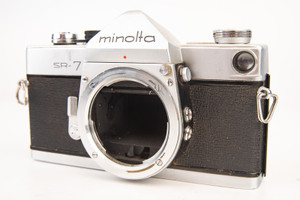 Minolta SR-7 35mm SLR Film Camera Body SR Mount for MC MD Lenses Vintage V24