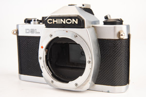 Chinon DSL 35mm SLR Film Camera Body Pentax K Mount Vintage TESTED V28