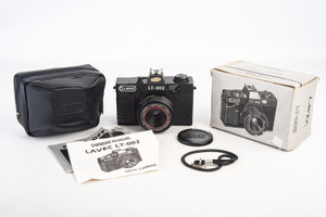 Vintage Lavec LT-002 Plastic Lomo Hobby Artsy 35mm Camera In Box MINT V15