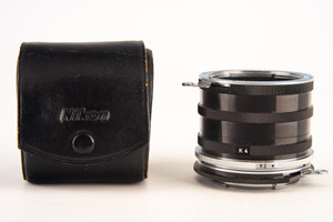 Nikon Nikkor K1 K2 K3 K4 K5 Macro Close Focusing Adapter Rings in Case V29