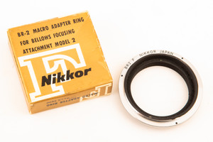 Nikon BR-2 Macro Adapter Ring for Bellows Focusing Attachment NEAR MINT V25