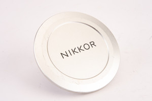 Vintage Nikon Nikkor 95N 95mm Chrome Metal Screw On Lens Cap V19