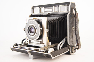 Kalart Press 3 1/4 x 4 1/4 Camera with Goerz Dagor 5'' f/6.8 Lens AS-IS V11