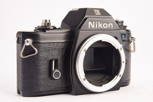 Nikon EM 35mm SLR Film Camera Body As-Is for Parts or Repair V16
