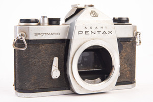 *Mint* Pentax SP Spotmatic Film Camera Super Takumar 55mm F/1.8 Lens From  Japan