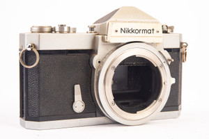Nikon Nikkormat FTN 35mm SLR Film Camera Body AS-IS For Parts or Repair V13