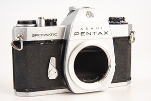 Asahi Pentax Spotmatic SP II 35mm SLR Film Camera Body AS-IS Parts Repair V28