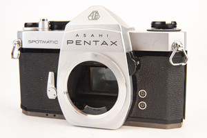 Asahi Pentax Spotmatic SP 35mm SLR Film Camera Body AS-IS Parts Repair V27