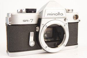 Minolta SR-7 35mm SLR Film Camera Body AS-IS Vintage V28