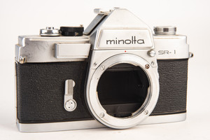 Minolta SR-1 35mm SLR Film Camera Body AS-IS for Parts or Repair V23