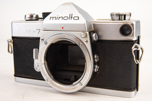 Minolta SR-7 35mm SLR Film Camera Body AS-IS for Parts or Repair V29