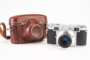 Voigtlander Vitomatic IIa 35mm Rangefinder Camera Color Skopar