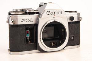 Canon AT-1 35mm SLR Film Camera Body AS-IS for Parts or Repair V21