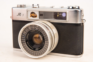 Yashica M-3 35mm Film Rangefinder Camera with Yashinon-DX 45mm f/2.8 Lens V26