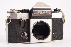 Hanimex Praktica Super TL 35mm SLR Film Camera Body As Is for Parts Repair V18