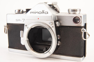 Minolta SR-7 35mm SLR Film Camera Body AS-IS Vintage V27