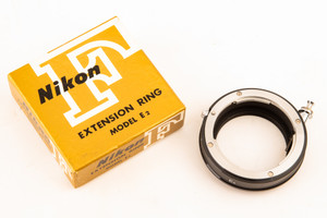 Nikon F Extension Ring Model E2 MINT in Original Box Vintage V22