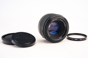 Sony Alpha A Mount Minolta Maxxum AF 50mm f/1.7 Lens with UV & Caps V25