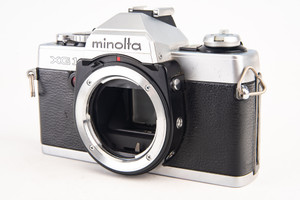 Minolta XG-M 35mm SLR Film Camera Body MD Mount Meter WORKS TESTED