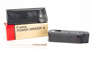 Canon Power Winder A for AE-1 AE-1P A-1 AV-1 In Box with Manual TESTED V29
