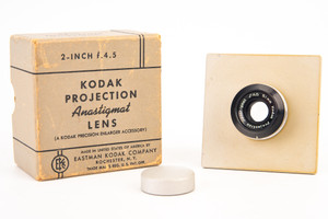Kodak 2 Inch 51mm f/4.5 Projection Anastigmat Lens for Precision Enlarger V20
