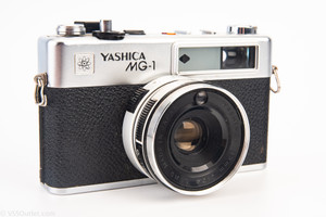 Yashica MG-1 35mm Film Rangefinder Camera with Yashinon 45mm f/2.8 Lens V24