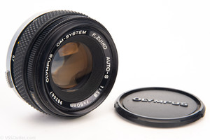 Olympus OM-System F.Zuiko Auto-S 50mm f/1.8 Prime Lens for OM Mount with Cap V21