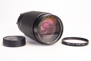 Minolta MD Mount Tokina RMC II 50-200mm f/3.5~4.5 Zoom Lens with UV & Cap V13